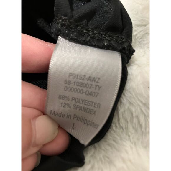 Champion Ruched Black Capri Drawstring Leggings - Picture 5 of 8